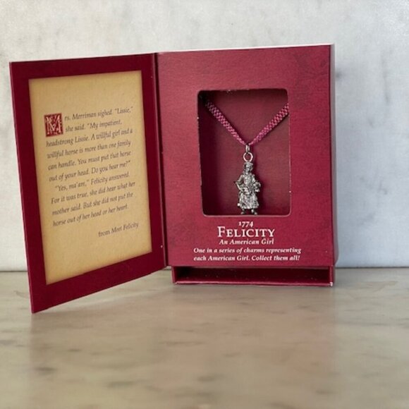AMERICAN GIRL HALLMARK Felicity Charm 2002 - Picture 6 of 12
